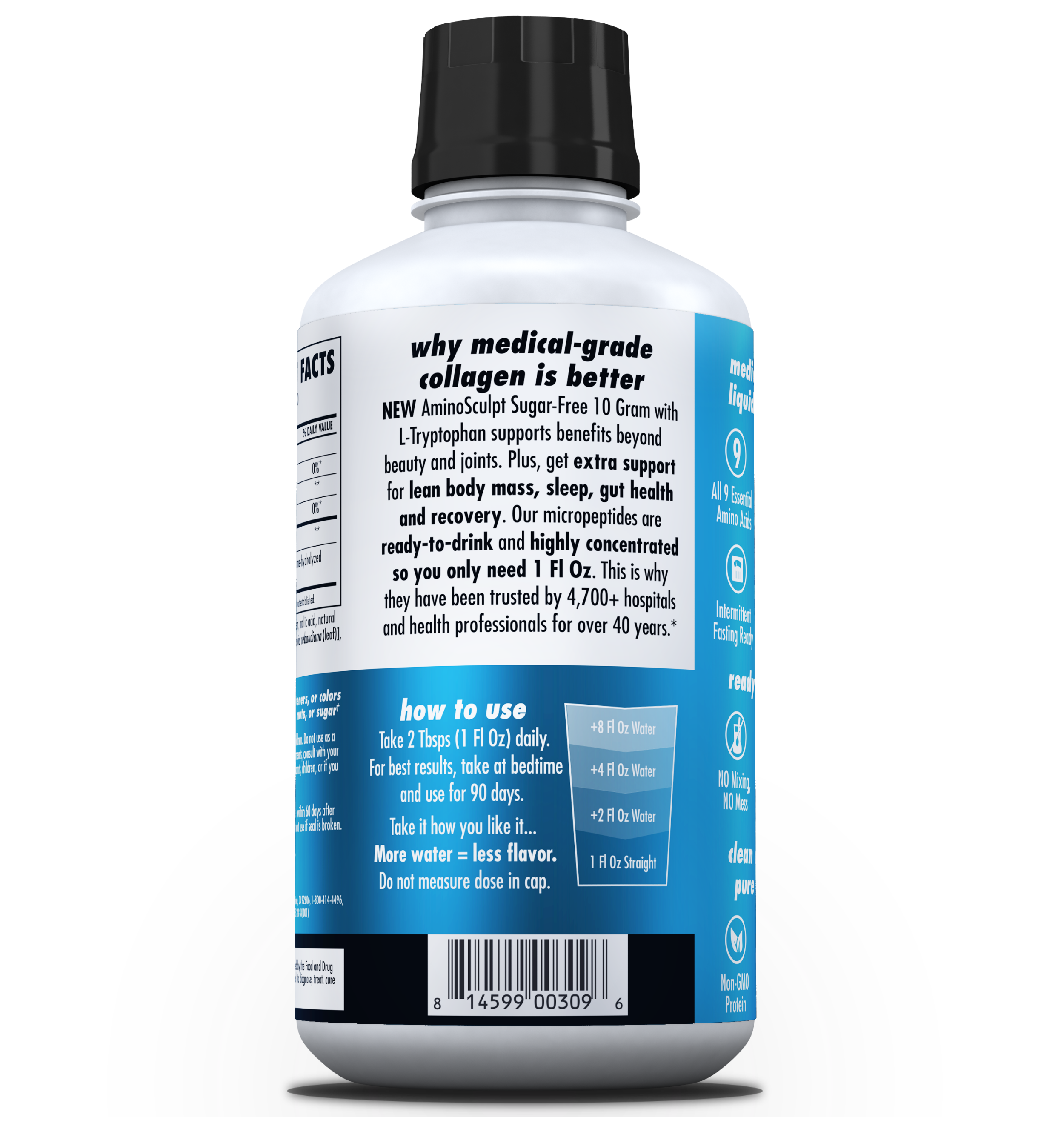aminosculpt® collagen sugar-free 10 gram Health Direct